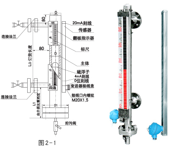 鍋爐液位計結(jié)構(gòu)圖