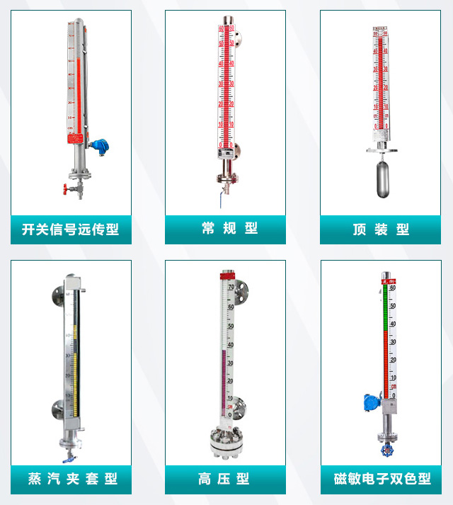 pp磁翻板液位計產(chǎn)品分類圖